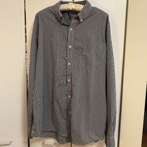 Mens XXL Long Sleeved Button Down Shirt by Chaps
